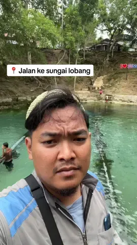 Jalan kali ini ke pemandian sungai lobang #sungailobangkerasaan #kerasaan #pematangbandar #