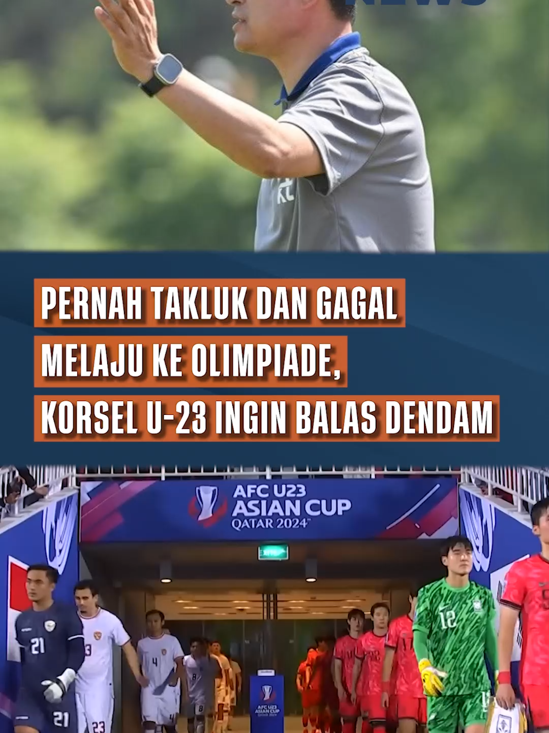 Timnas Korea Selatan (Korsel) U-23 membawa misi besar jelang menghadapi Timnas Indonesia U-23 di Kualifikasi Piala Asia U-23 2026.  Diketahui, laga panas antara tim U-23 Korsel vs Indonesia itu akan digelar di Stadion Gelora Delta, Sidoarjo, pada Selasa, 9 September 2025 mendatang. Korea Selatan tergabung di Grup J bersama Indonesia, Makau, dan Laos. Dalam kualifikasi ini, hanya jawara grup serta empat runner-up terbaik yang berhak melaju ke putaran final Kualifikasi Piala Asia 2026. Terkini, Pelatih Korea Selatan U-23, Lee Min-sung tidak menutupi rasa kecewa akibat kekalahan sebelumnya dari Garuda Muda di perempat final Piala Asia U-23 2024.  “Saya menonton pertandingan Indonesia bulan lalu, dan mereka sudah sangat berkembang,” kata Lee seperti dikutip dari laman resmi federasi Korea Football Association (KFA) pada Selasa 2 September 2025.  Pro TV - Televisi Digital Berjaringan  Pro TV (@protv_id) bagian dari ekosistem Promedia Teknologi Indonesia (@promediateknologi)  -  SUBSCRIBE OFFICIAL CHANNEL YOUTUBE :  @protv_official | PROMEDIA TV  www.protv.id #timnasindonesia #olimpiade #timnasu23 #korsel #korselu23 #sepakbola #viral #fyp #berita