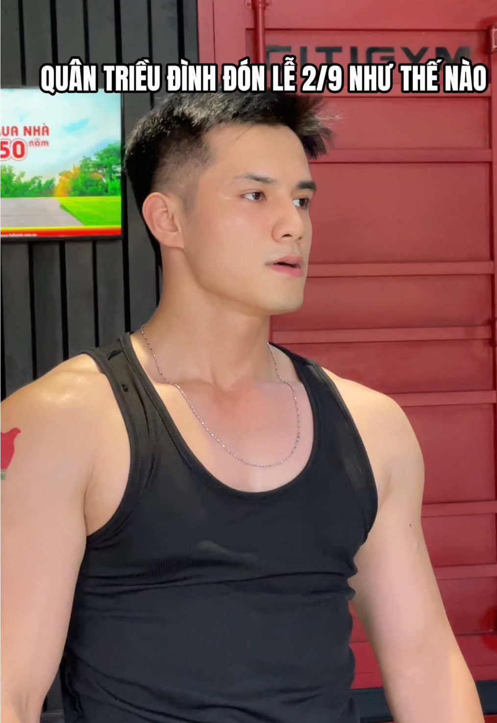 Trai đẹp Quân Y mừng lễ Quốc Khánhhh 🇻🇳🇻🇳🔥🔥 #namvuong #Fitness #Citigym #traidepphonggym #LeanOnTikTok 