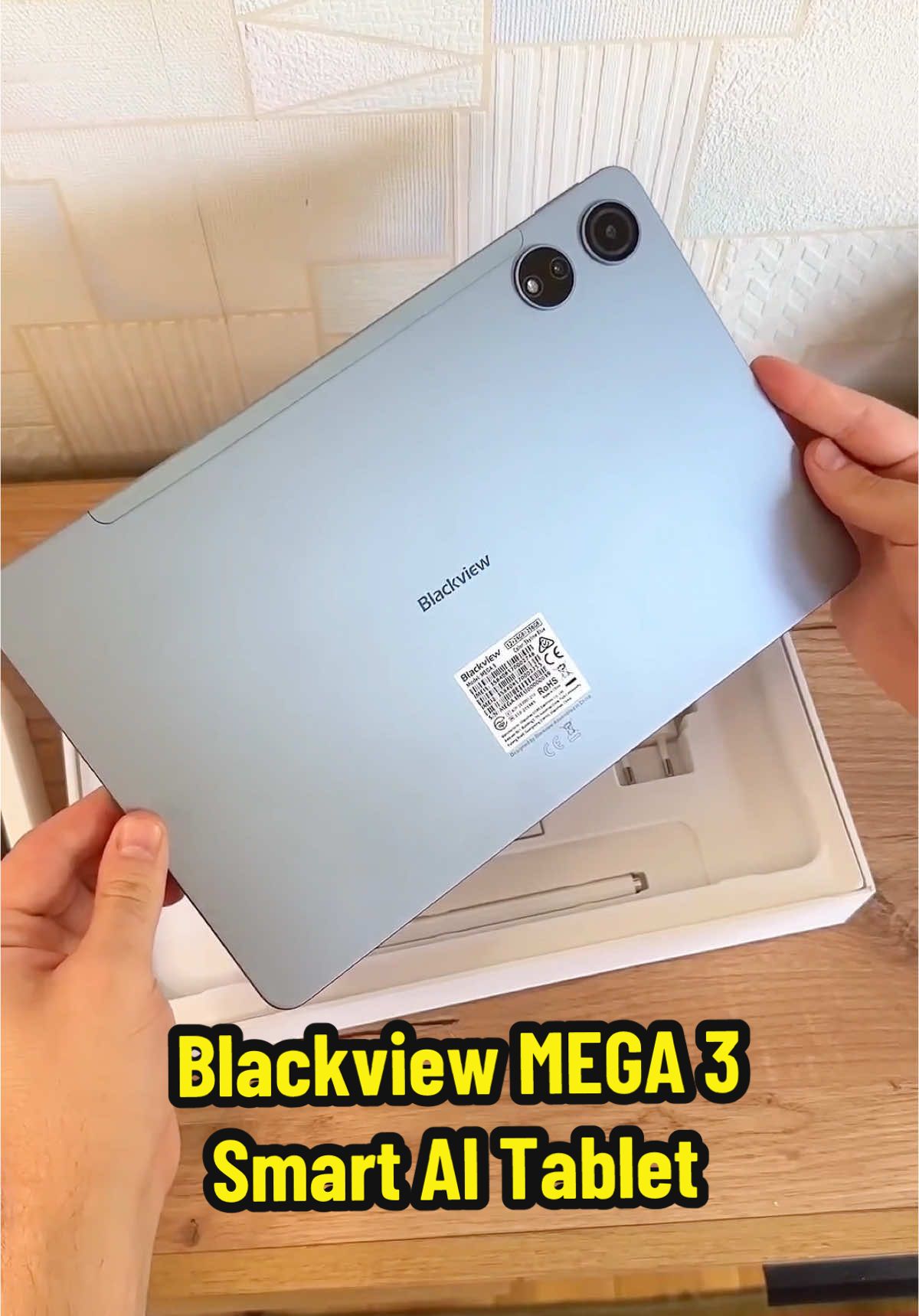 Blackview MEGA 3 Smart AI Tablet | 36GB+256GB | 12.1