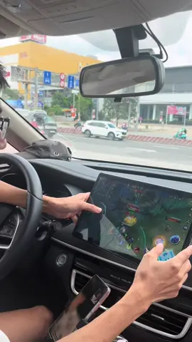 Nghe nhạc, coi phim, hát karaoke , giờ chơi game, Byd m6 quá tiện nghi 🥰 #byd #m6 #mpv 