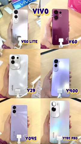 tipe2 terbaru Vivo😍🥳 #vivo #vivov60 #v50lite #y400 #y29 