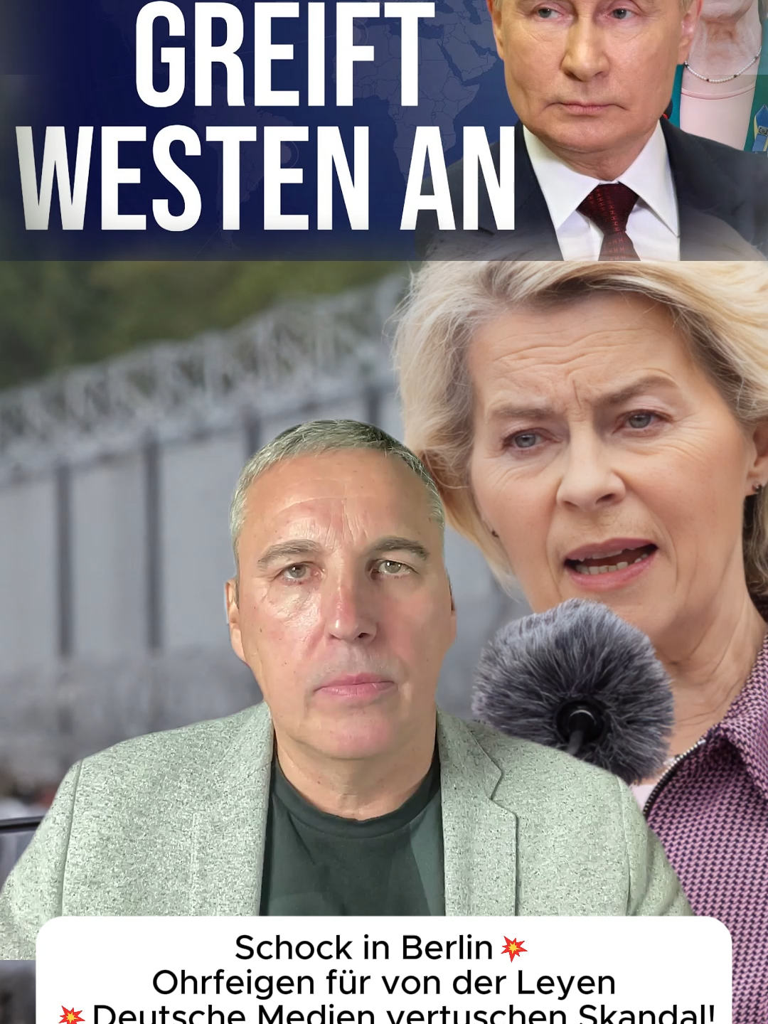 Schock in Berlin💥Ohrfeigen für von der Leyen💥Deutsche Medien vertuschen Skandal!