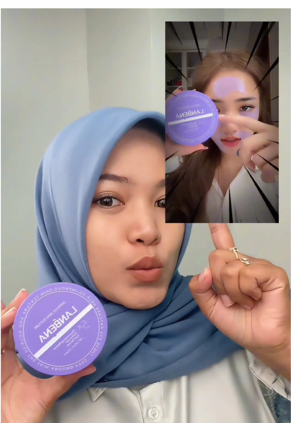 Hempaskan permasalahn area mata kalian pakai Eye Patch ini seperti kak fujii🤩 @lanbena.beauty @Lanbena.skincare.id #Lanbena #LanbenaEyeMask #EyePatchnyaParaArtis #gajiansale #promoguncang99 