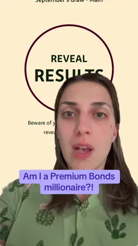 I’ll take what I can get at this point 😂 #premiumbonds #uksavings #ukmoney #personalfinanceuk #prizedraw 