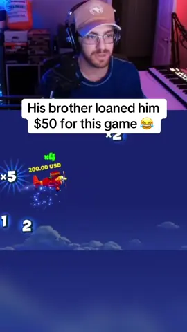 His brother loaned him to play this game 😂 #streamer #streaming #fyp 