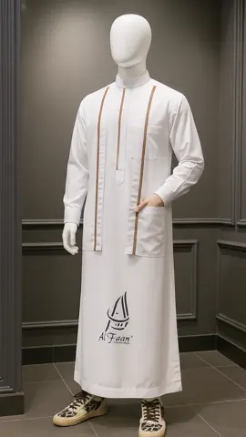 Jubah Slimfit ALAWI Jubah pria #fyp #jubahgamispria 
