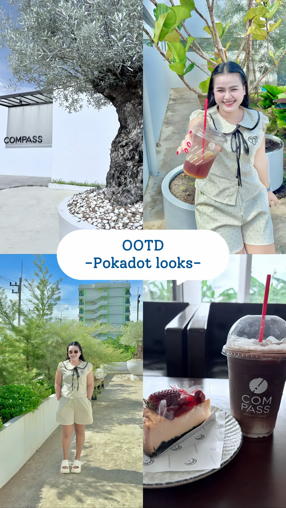 #OOTD #แต่งตัวสาวอวบ #แต่งตัวไปคาเฟ่ #ปราจีนบุรี 