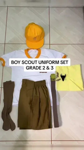 BOY SCOUT UNIFORM SET #boyscoutuniformset #BOYSCOUTUNIFORMGRADE2and3 #boyscoutuniform #foryou #fyp 