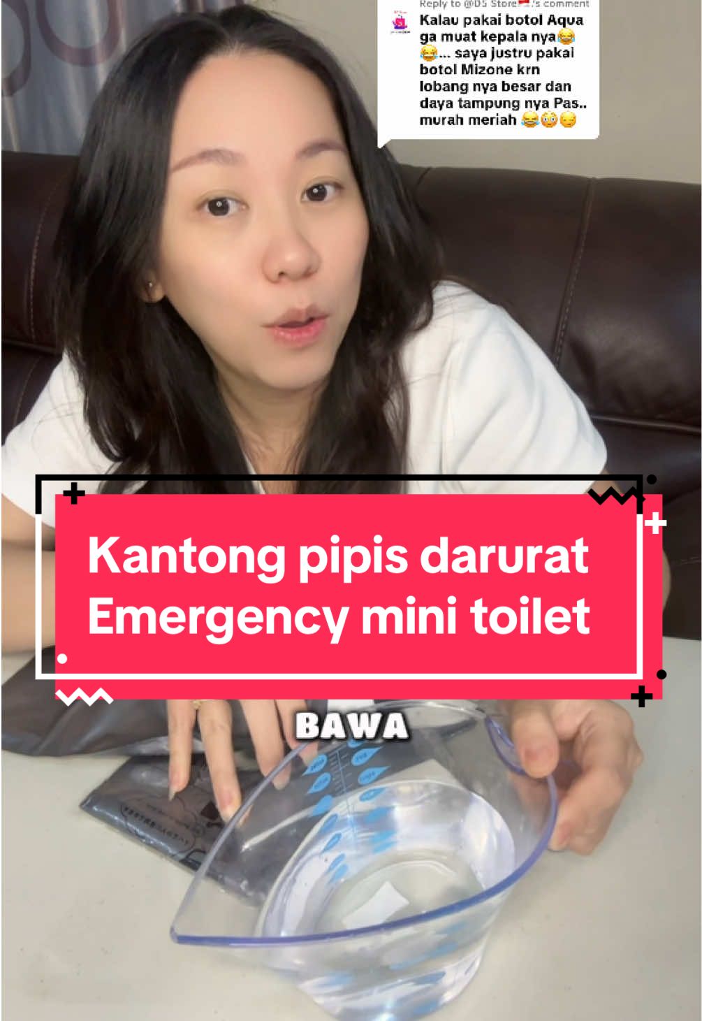 Replying to @@D5 Store🇮🇩.  Stok emergency mini toilet, simpannya mudah tidak makan tempat. Harga terjangkau #emergencyminitoilet #kantongpipisdarurat #kantongkencingdarurat #toiletportable #emergencytoiletbag 