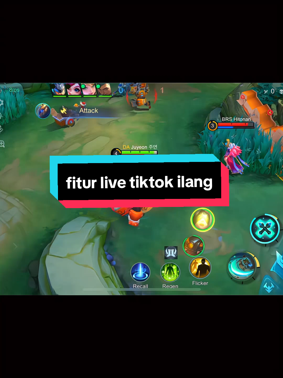 day 3 fitur live tiktok ilang awikwok #MLBBNEXT2025 #SeasonsEndGiveaway #tiktoklive #hilang #politik