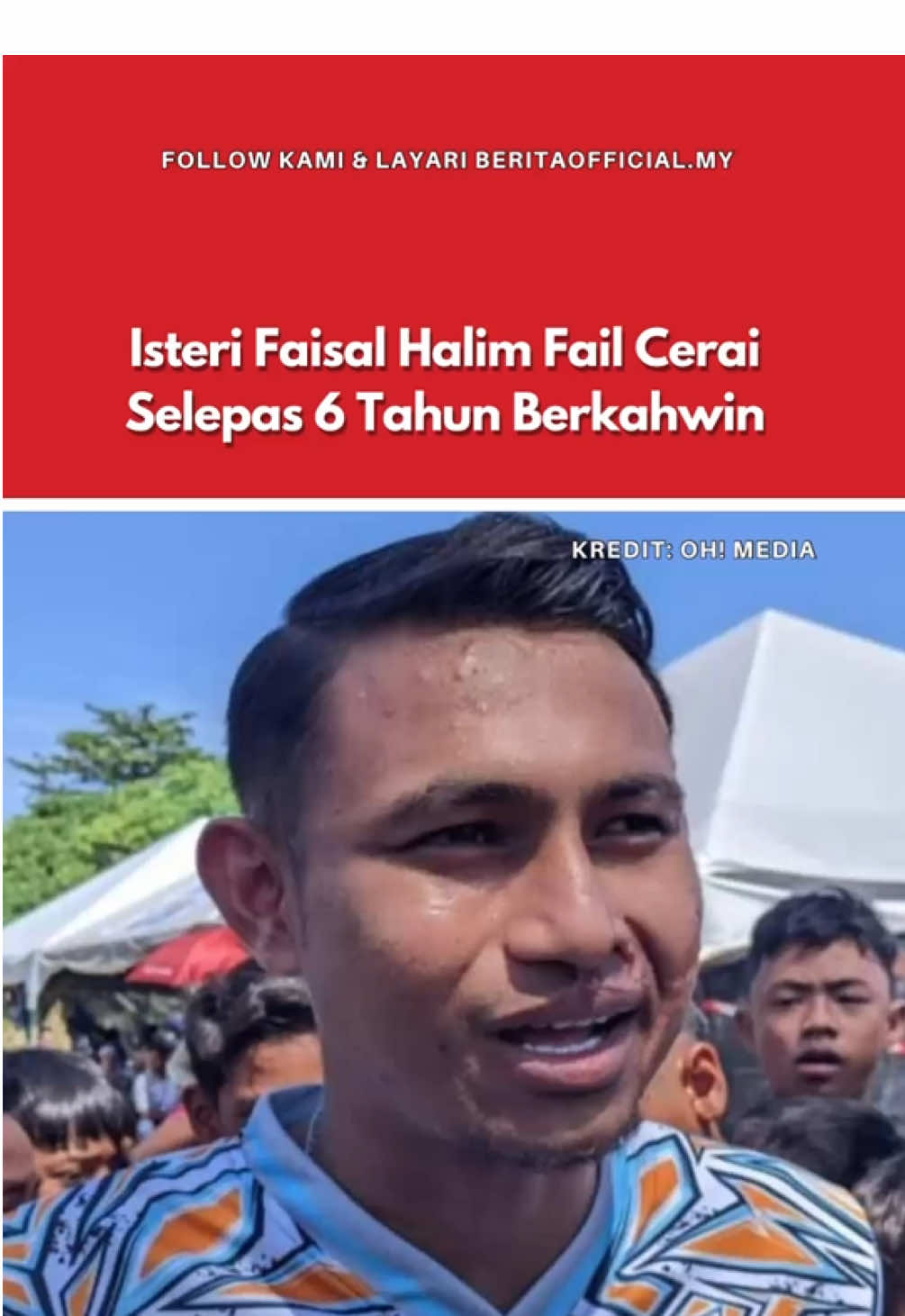 Isteri kepada pemain Selangor FC, Faisal Halim dilaporkan failkan permohonan cerai!   Difahamkan, sebutan kes perceraian mereka berlangsung di Mahkamah Rendah Syariah Klang pada Selasa.   Pasangan ini berkahwin sejak 2019 dan dikurniakan seorang anak lelaki.   Netizen mula tertanya, apa sebenarnya yang berlaku di sebalik rumah tangga Faisal & isteri? 👀💔 #FaisalHalim #trending #fyp 