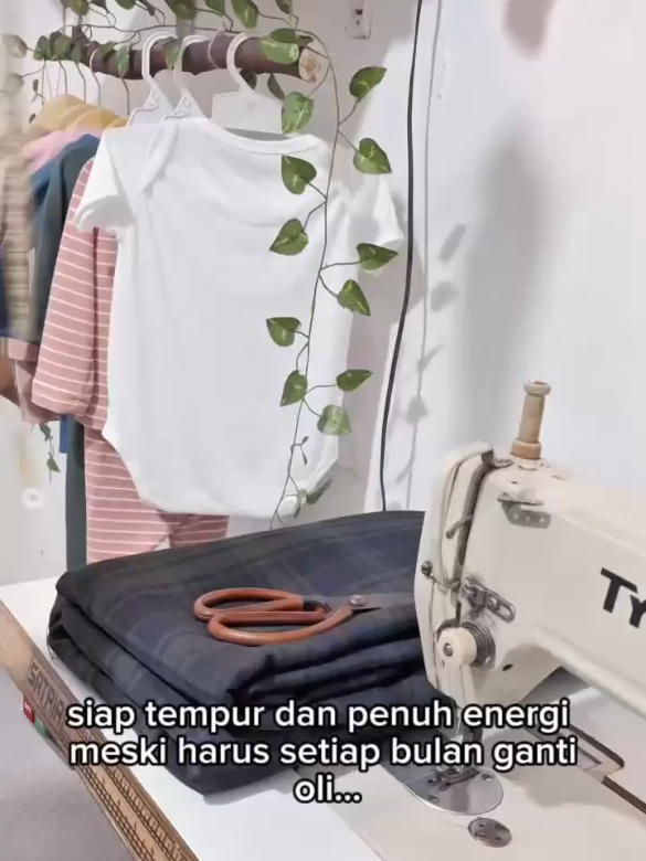 Sudahkah kalian berterima kasih? #penjahit #mesinjahit #konveksi #fashion #fypviral 