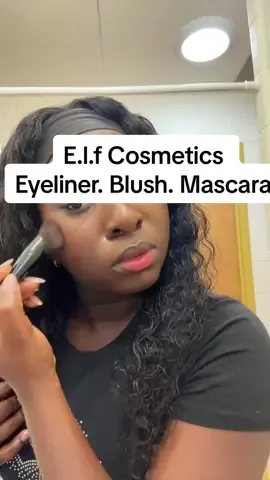 I prefer the blush and eyeliner on my lips #complimentary #sheerforit #blushtint #elfcosmetics #newmakeup@influenster @e.l.f. Cosmetics 