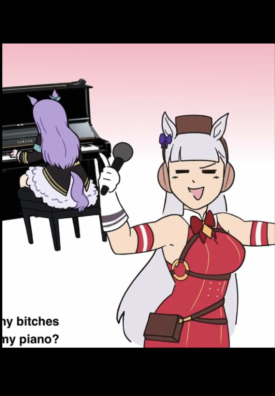nooo golshi can rap on any beat, i swear, just let her try again 💔 (is this even. anything) #art #animation #animationmeme #umamusume #goldship #ウマ娘 #pianotiles #fyp 
