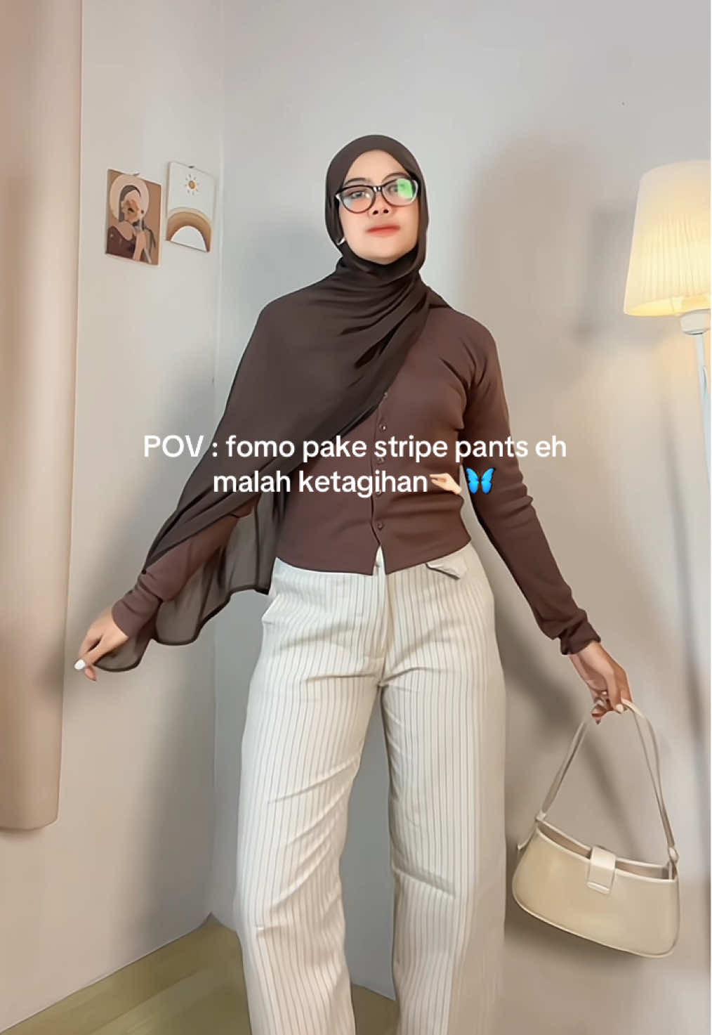 Senyaman ituu😍 #celanastripe #oropants #stripepants 