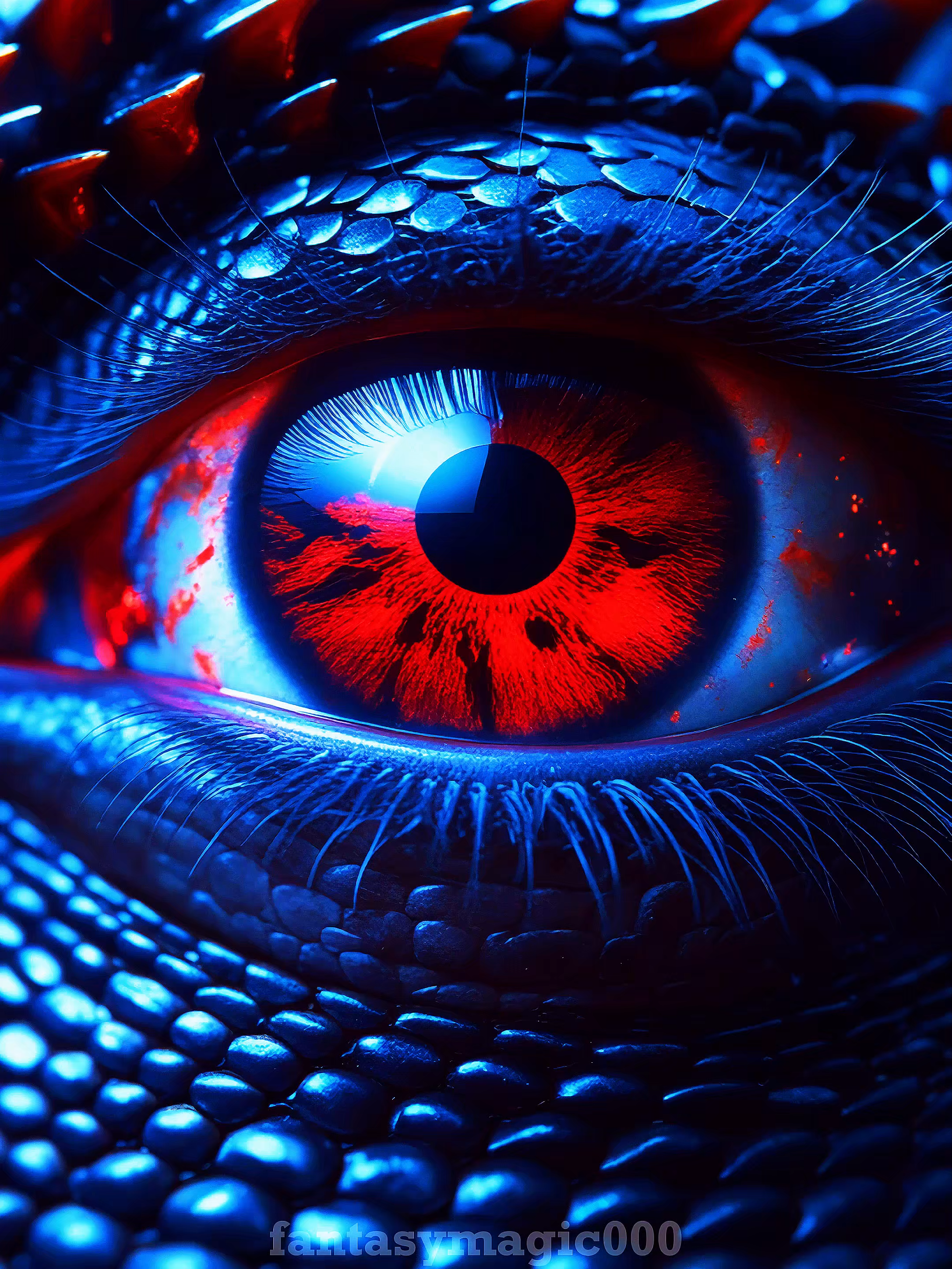 The Dragon's Eye narrows with a piercing gaze. #livewallpaper #4klivewallpaper #livewallpapers #livewallpaper4k #dragon