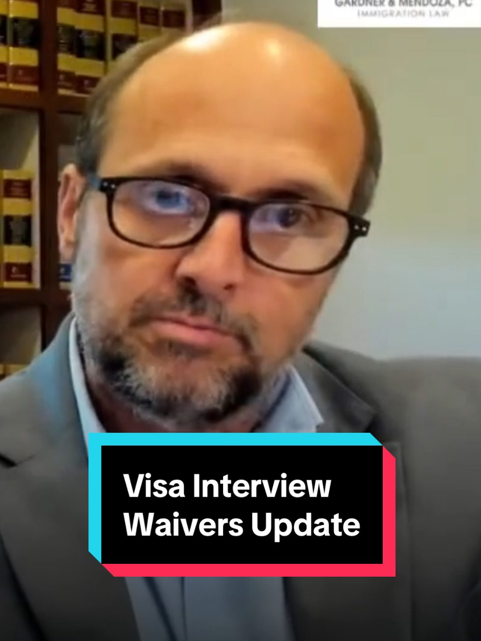 Heads up for non-immigrant visa applicants: The U.S. Department of State has rolled back pandemic-era interview waivers. Most non-immigrant visa applicants—including H, L, F, M, J, and O-1 categories—now need to attend in-person interviews again. ✅ Check your eligibility for a waiver under the updated rules, in effect September 2nd, 2025, and employers—make sure your employees know too so you can plan ahead. #USVisa #NonImmigrantVisa #VisaInterview #ImmigrationUpdate #GardnerAndMendoza #ImmigrationAttorney #ImmigrationLawyer
