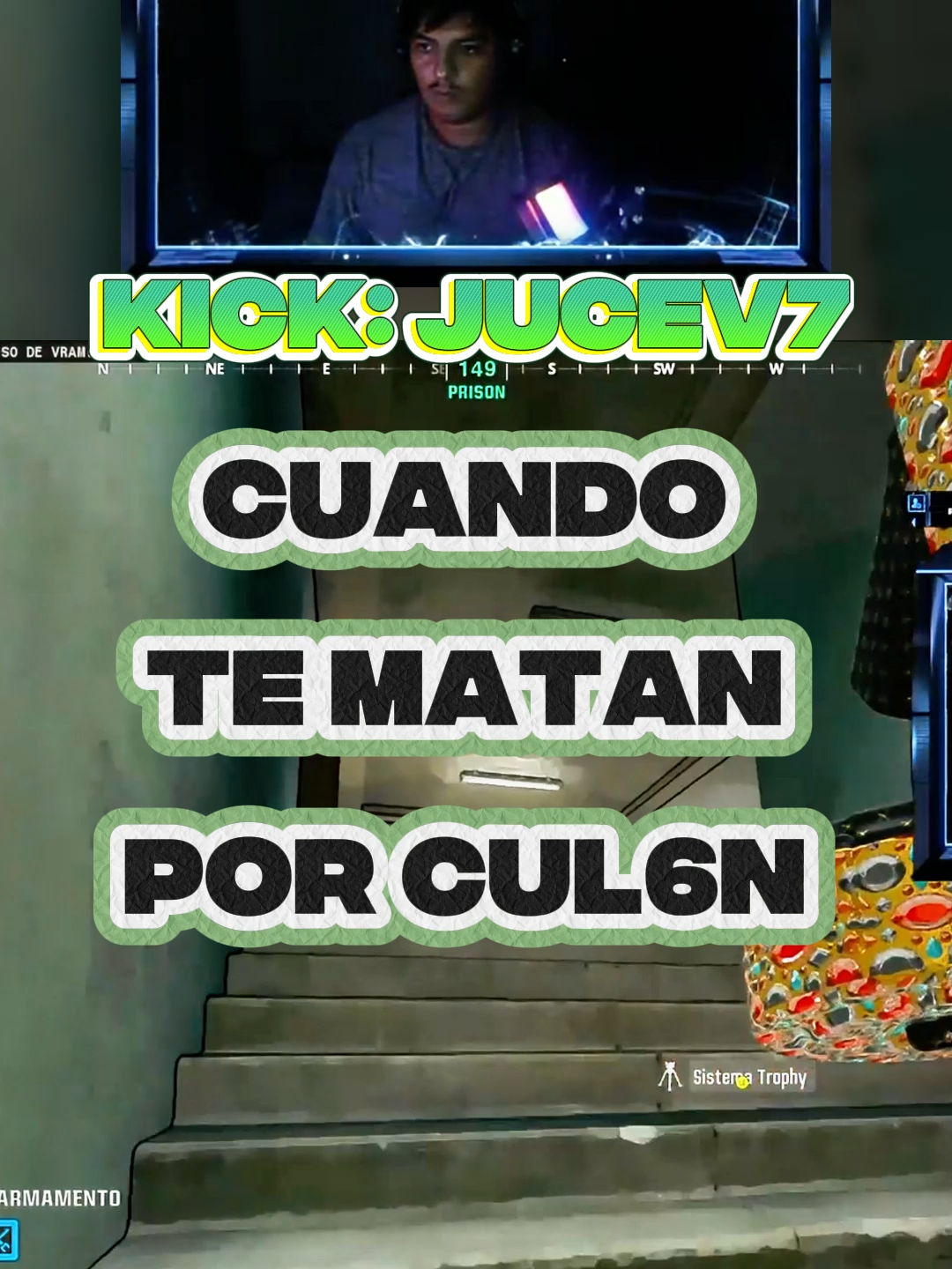 por cul6n #callofdutywarzone #callofduty #warzoneclips #resurgimiento #streamer #humor #rusheo