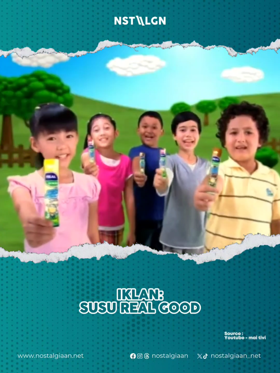 Iklan: Susu Real Good #iklan #susu #realgood #nostalgia #nostalgiaan