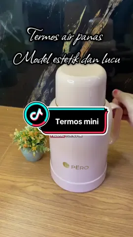 Termos pero ukuran 1Liter bentuk nya lucu dan estetik wajib punya sh biar ga repot hrs msak air pnya termos ini pngin bkin kopi tinggal tuang dehh #termos #termossultan #termosmini #pero #homeliving 