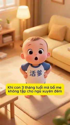 Nuôi con tới tháng thứ 3 mà không tập ngủ xuyên đêm, đến tháng thứ 4 là bố mẹ xác định ‘đi bar’ cùng con mỗi đêm 🤯. May mà có 3 chiêu này, bé ngủ ngoan, bố mẹ đỡ rụng tóc 😴💕 #nuoicon #mevabe #kinhnghiemmebe #chamsocbesosinh 