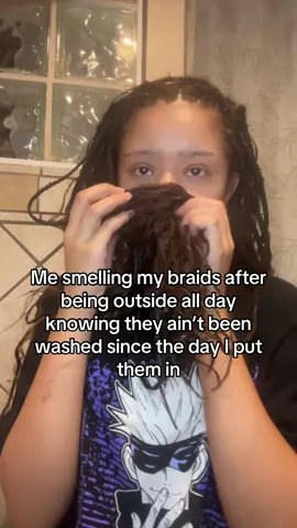 And still ain’t  #ekane #fyp #braids #knotlessbraids #naturalhair 