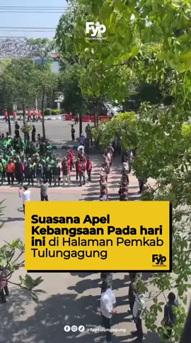 Jan adem ayem, pantauan suasana Apel Kebangsaan pagi hari ini di Halaman Kantor Pemkab Tulungagung 💛 DM for Credit #FYP #Tulungagung #FYPTulungagung #MediaInformasiSeputarTulungagung