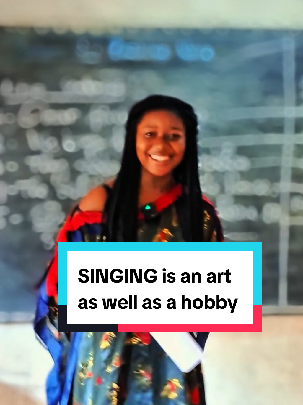 @Nadia Mbaïnaissem, a student from Hope Training Centre, loves singing!#tchadienne🇹🇩 #tchadien🇹🇩tiktok #anglais #secret #seeyouagain #music 