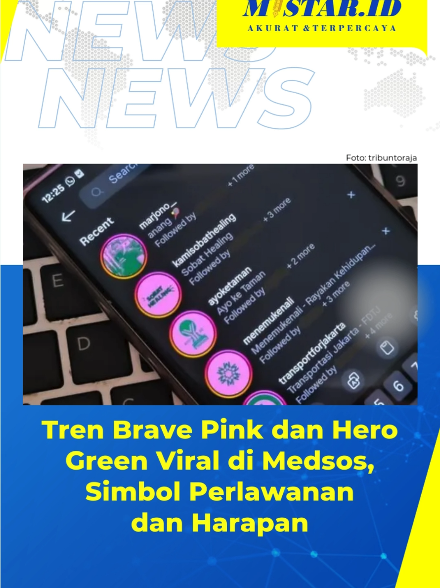 Jakarta, MISTAR.ID Tren Brave Pink dan Hero Green Viral di Medsos, Simbol Perlawanan dan Harapan Selengkapnya: https://mistar.id/news/nasional/tren-brave-pink-dan-hero-green-viral-di-medsos-simbol-perlawanan-dan-harapan #BravePink #HeroGreen #unjukrasa #Driverojol #harapan 