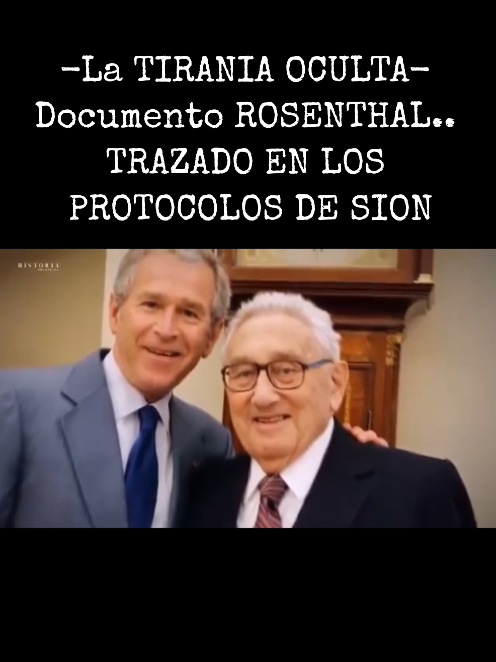 -La TIRANIA OCULTA-Documento ROSENTHAL.. TRAZADO EN LOS PROTOCOLOS DE SION