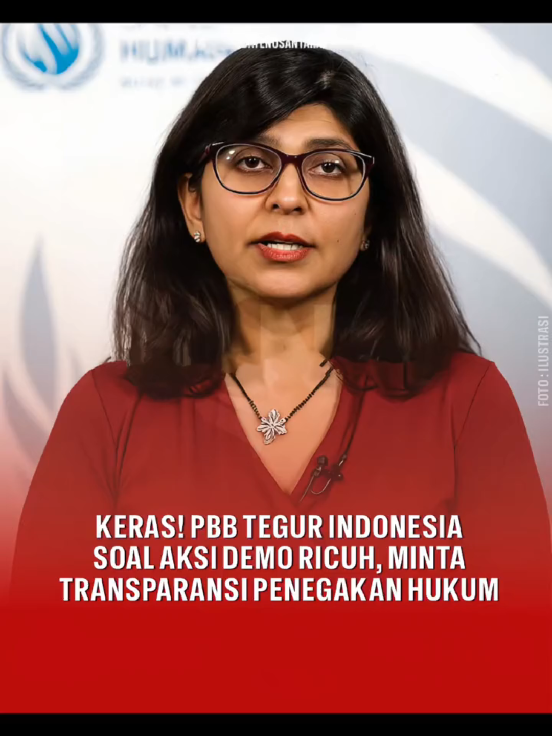 🚨PBB Angkat Suara Soal Demo Nasional di Indonesia! Kantor HAM PBB menyoroti eskalasi kekerasan dalam aksi unjuk rasa yang mengguncang berbagai kota. Mereka mendesak pemerintah dan masyarakat segera duduk bersama mencari solusi damai. Kantor Komisaris Tinggi PBB untuk Hak Asasi Manusia OHCHR mendesak penyelidikan yang menyeluruh terkait cara aparat menangani serangkaian demonstrasi yang berlangsung di Indonesia. Pernyataan ini diutarakan OHCHR Indonasia menyusul demonstrasi yang terus meluas di Indonesia, dan di beberapa titik berujung bentrok antara aparat dengan masa pendemo hingga memakan korban jiwa 