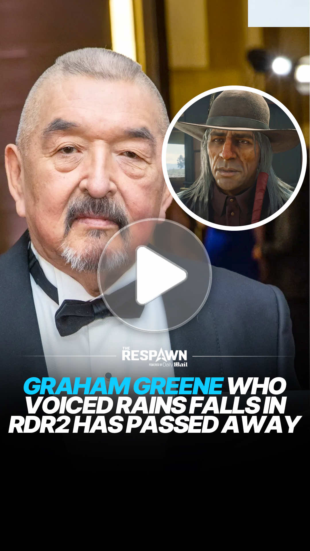 Graham Greene, the Canadian First Nations actor best known in gaming for voicing Rains Fall in Red Dead Redemption 2, has died at the age of 73.  His manager confirmed the news to CBC News, stating that Greene passed away peacefully of natural causes.  Born a member of the Oneida Nation, Greene first discovered his passion for acting in the U.K. during the 1970s before breaking through in 1990 with his Oscar-nominated role as Kicking Bird in Dances with Wolves.  He went on to appear in films like The Green Mile, Die Hard with a Vengeance, Wind River, and The Twilight Saga: New Moon, while also lending his voice to games including The Last of Us.  Fans have praised his heartfelt performance as Rains Fall, noting the emotional depth he brought to Red Dead Redemption 2’s later chapters.  His passing has sparked an outpouring of tributes across social media, honoring a legacy that spanned film, television, and games. #gaming #actor #reddeadredemption2 #rockstargames 