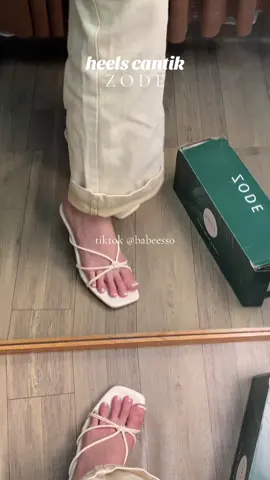 heels cantik dan elegant tinggi 7cm dari ZODE