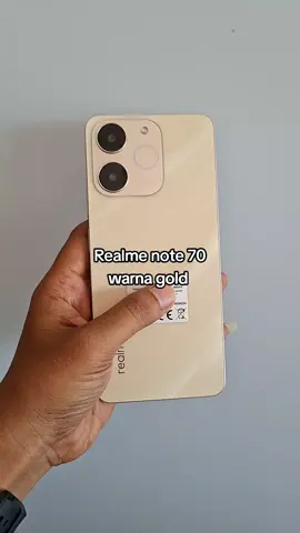 realme note 70 gold #realme #realmenote70 #hpmurah @realme Official Indonesia 