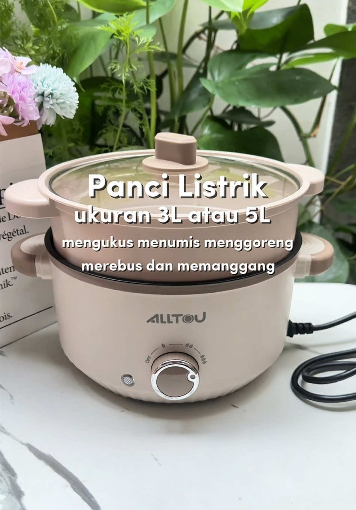 Panci Listrik Alltou serbaguna ini udah praktis banget. Panci listrik ini gampang dibawa kemana mana  #panci #pancilistrik #pancilistrikserbaguna #pancilistrikmultifungsi #pancilistrikmurah    