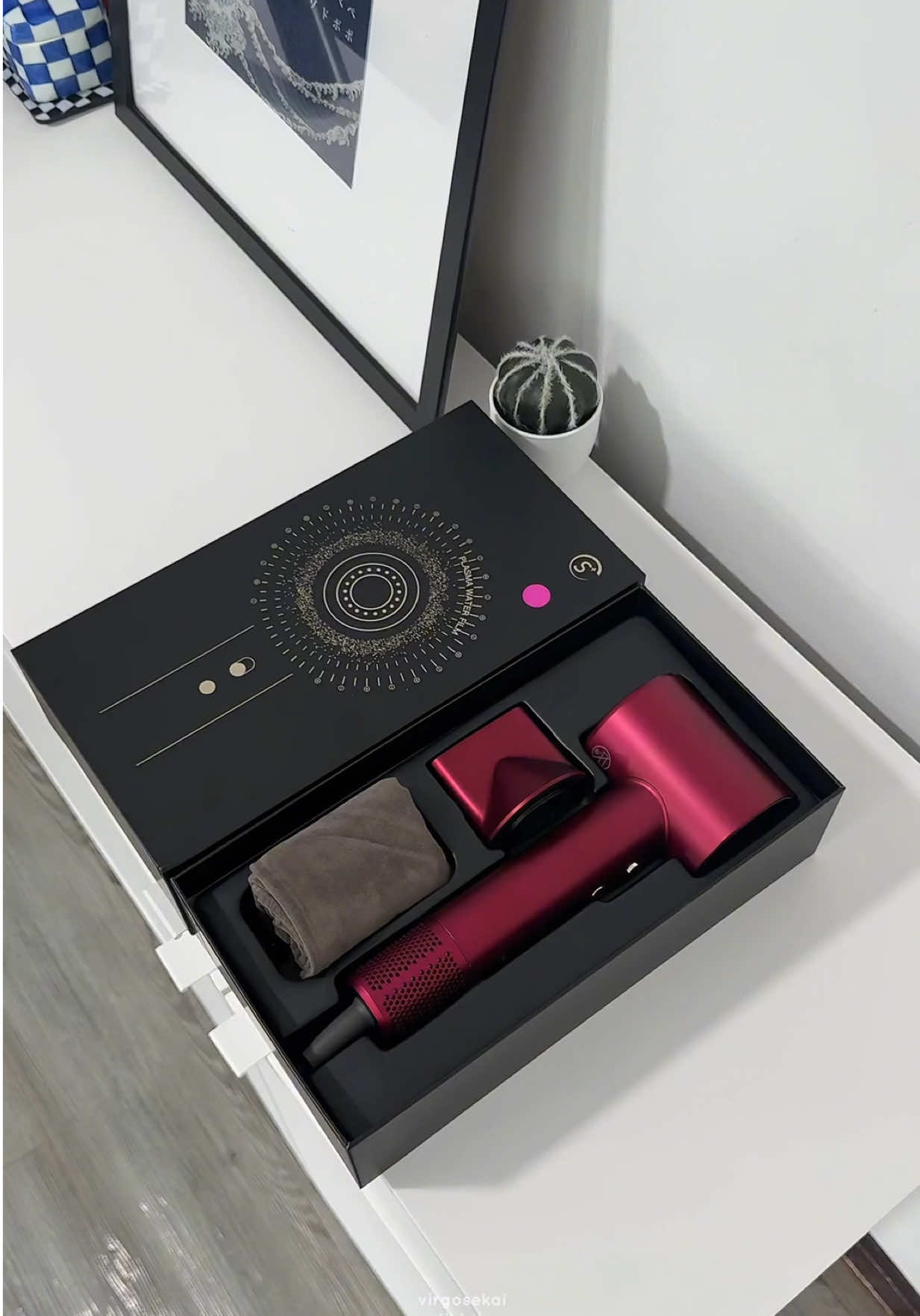 finally got the new and improved Yoole high speed hair dryer 🥹 #hairdryer #hairblower #haircare #highspeedhairdryer #yoolehairdryer 