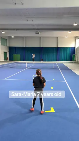 Tennis practice / 7 years old Girl #tennistraining #tenis @Patrick Mouratoglou @Tennis TV @tenniscoach_jessen 