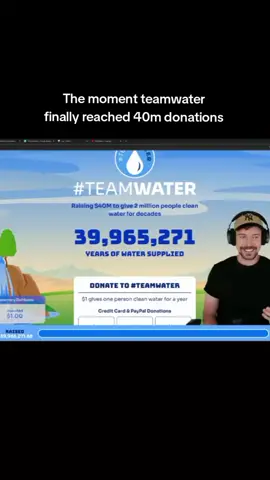 TeamWater has finally achieved it @mrbeast #teamwater#community#mrbeast#viral#fypシ