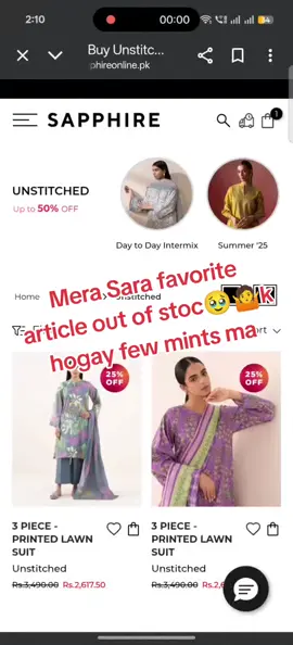 Sapphire Sale Start today #sapphirendofseasonsale #sapphirehitCode2025 #fup #viral #sapphiresale 