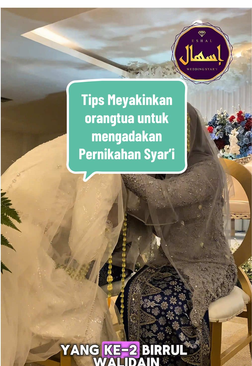 Bismillah Semoga Tips Dari Kami Bisa Membantu Barakallahu fikkum #weddingorganizerbekasi #eshalweddingsyari #walimahsyari #weddingsyari #weddingorganizersyari 
