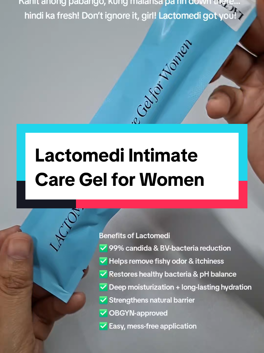 Lactomedi Intimate Care Gel for Women #lactomedi #probiotics #femininehealth #lactomediprobiotics #intimatecare 