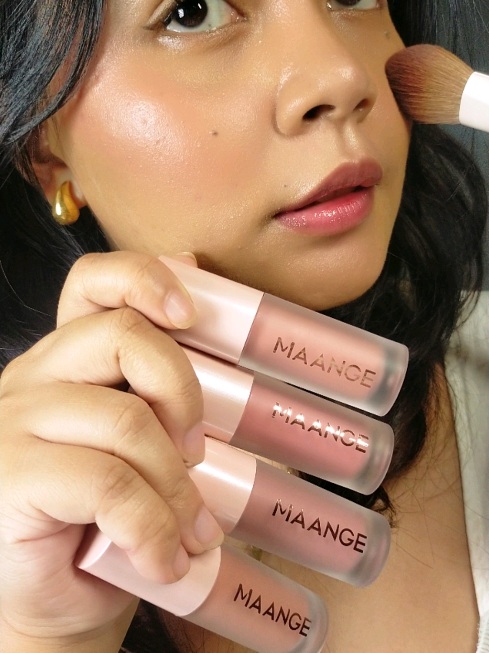 Meet the newest glow-getters from MAANGE — their latest liquid blushes! Lightweight, buildable, and easy to blend, these blushes give you that fresh, natural flush that lasts all day. Whether you’re going for a soft everyday look or a bold pop of color, there’s a shade for every mood.  Which shade are you adding to your cart first? 👀 @maange_beauty  #MAANGE #liquidblush #makeup #blush #makeupreview #BeautyTok #ugc #affiliate #contentcreator #influencer #BeautyTok #viral #fyp 
