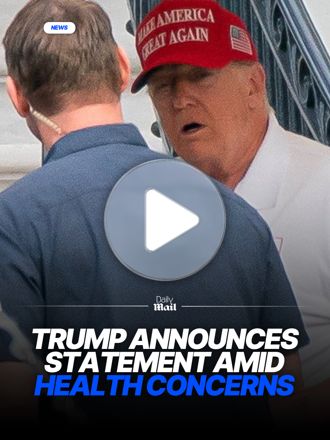 US President Donald Trump is set to make a mystery announcement from the White House Oval Office today, amid growing concern over the 79-year-old's health. It comes after several days of absence from the public eye as the president was only seen going to, and leaving his Virginia golf club. Trump has been active on social media however, taking to Truth Social to say that India has offered to reduce its tariffs on U.S. goods to zero. #news #world #usa #america
