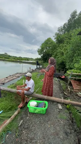 indahnya pemandangan tambak #fyp