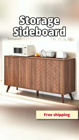Looking for sleek storage? You’ll love this sideboard! Spacious, stylish, and mid-century vibes that upgrade any room. 🙌 #Giratree #Giratreefurniture #interiordesign #homeinspo #sideboardstyle