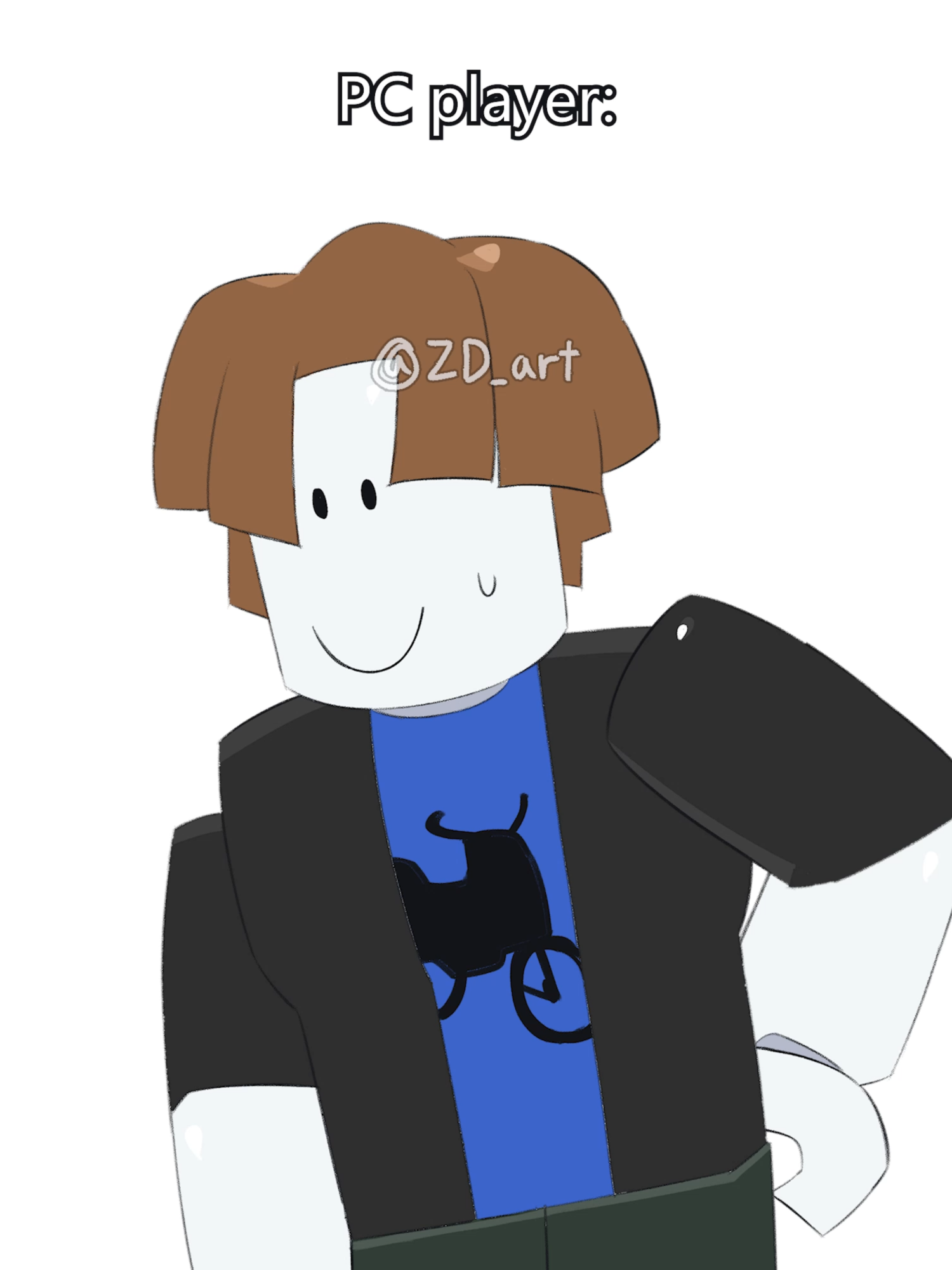 PC or MOBILE? #roblox #robloxanimation #fyp
