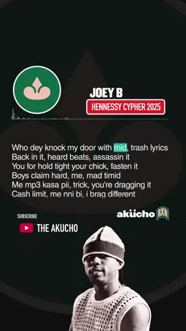 Hennessy Cypher full verse + Rhyme Scheme #fypシ #ghanatiktok🇬🇭 #akuchopod #music 