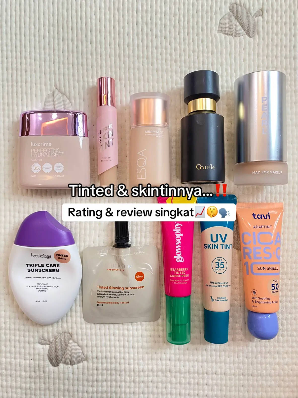#tinted #tintedsunscreen #skintint #skintintreview  #skincare #skincareproducts #makeup #makeupproducts 