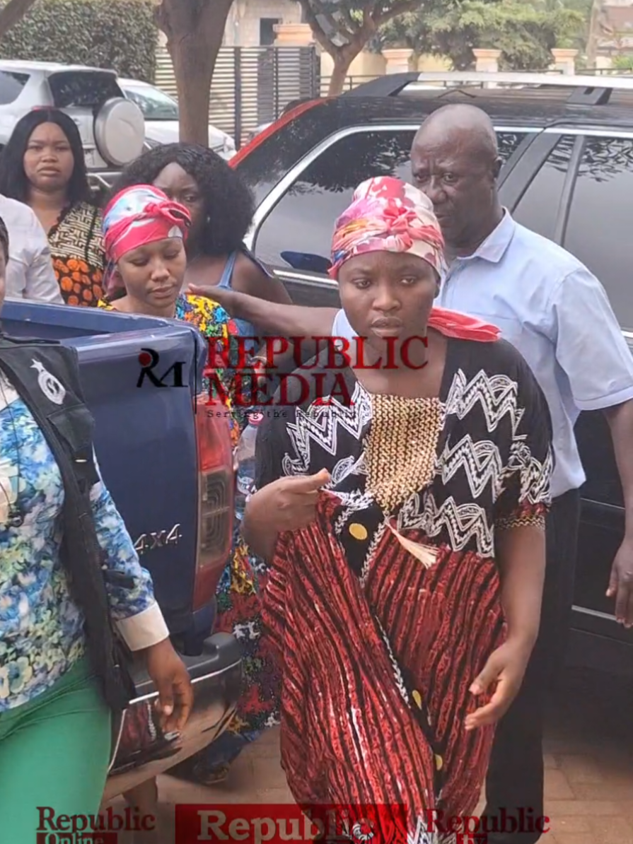 TikTokers Priscilla Duah Birago and Charity Dede Tetteh, who were earlier remanded for insulting President John Dramani Mahama have arrived at the Adenta Court for today's proceedings. visit www.myrepubliconline.com and republictv-ghana on youtube for updates.. #RepublicOnline #ServingTheRepublic